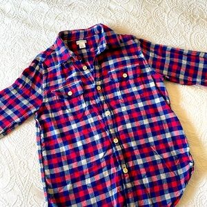Crewcuts Flannel Shirt 💙